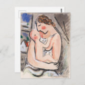 Carte Postale "Mère avec un enfant" par Galanda (Devant / Derrière)