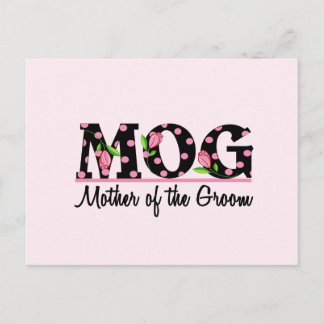 Carte Postale Mère de la chambre (MOG) Tulip Lettering