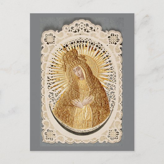 Carte Postale Mère de miséricorde Madone en prière ... (Devant)