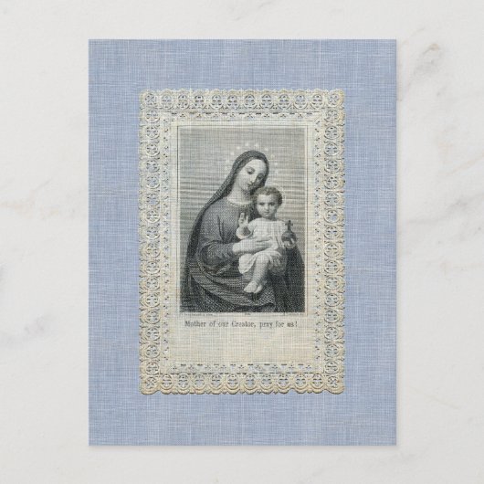 Carte Postale Mère de notre créateur (Devant)