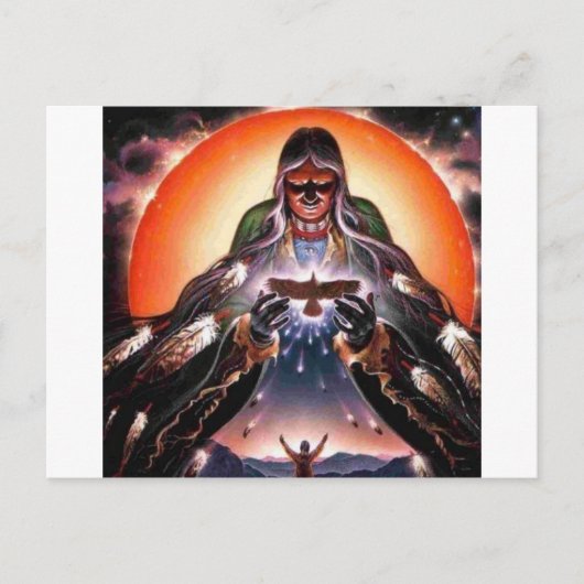 CARTE POSTALE MÈRE DE TERRE (Devant)