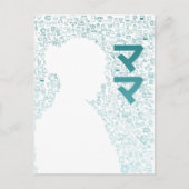 Carte Postale Mère en caractères japonais (Katakana) (Devant)