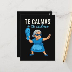 Carte Postale Mère espagnole mexicaine drôle