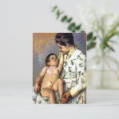 Carte Postale Mère et bébé (Debout devant)