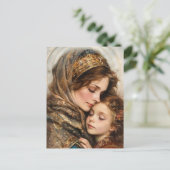 Carte Postale Mère et enfant (Debout devant)