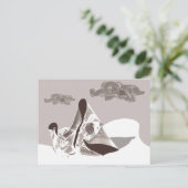Carte Postale Mère et enfant (Debout devant)