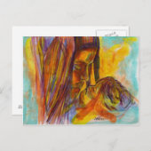 Carte Postale mère et enfant (Devant / Derrière)