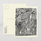 Carte Postale Mère et enfant (Devant / Derrière)