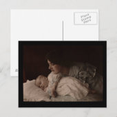 Carte postale mère et enfant (Devant / Derrière)