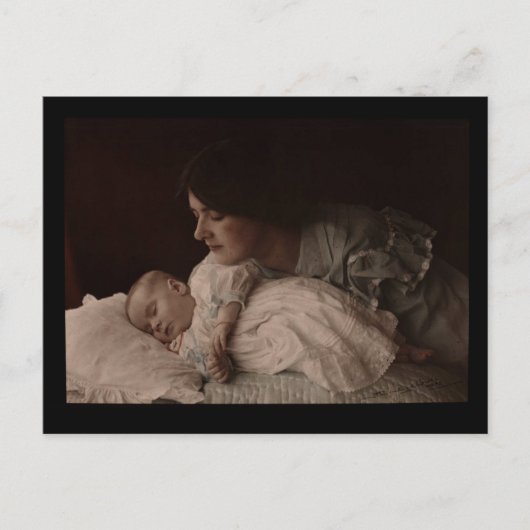 Carte postale mère et enfant (Devant)