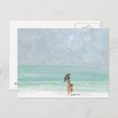 Carte Postale Mère et enfant (Devant / Derrière)