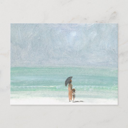 Carte Postale Mère et enfant (Devant)