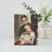 Carte Postale Mère et enfant (Debout devant)