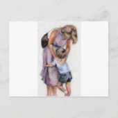 Carte Postale Mère et enfant (Devant)