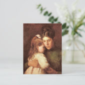 Carte Postale Mère et enfant (Debout devant)