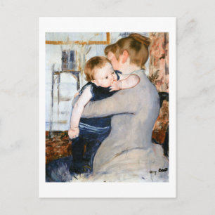 Carte Postale Mère et enfant, Mary Cassatt