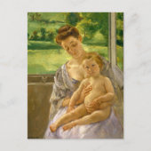 Carte Postale Mère et enfant | Mary Cassatt (Devant)