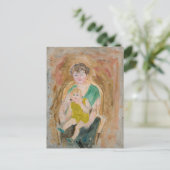 Carte Postale Mère et Enfant | Tadeusz Makowski (Debout devant)