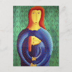 Carte Postale Mère et fille