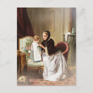 Carte Postale Mère et fille
