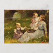 Carte Postale Mère et filles (Devant)