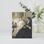 Carte Postale Mère et Sœur de l'Artiste (Debout devant)