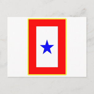 Carte Postale Mère étoile bleue