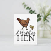Carte Postale Mère Hen (Debout devant)