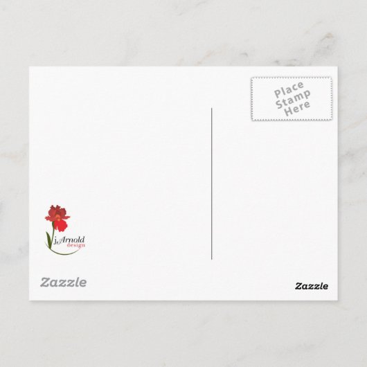 Carte Postale Mère Hen et poules (Dos)