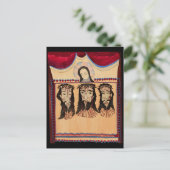 Carte Postale Mère Marie Jésus-Christ Couronne d'épines art Pein (Debout devant)