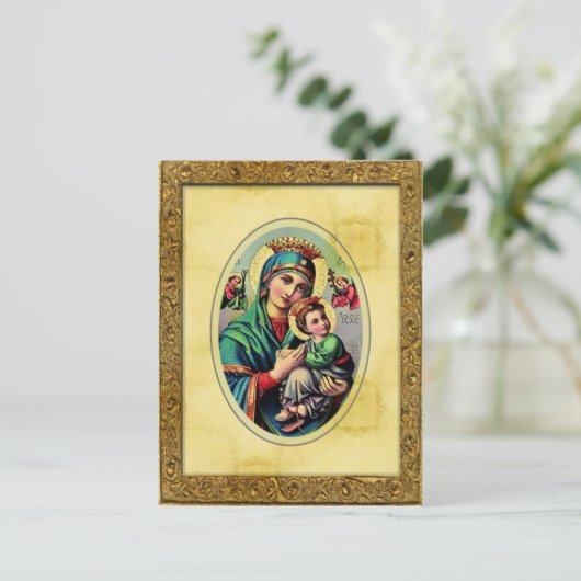 Carte postale Mère Mary (Debout devant)