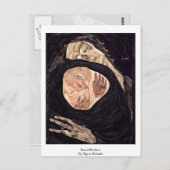 Carte Postale Mère Morte Par Egon Schiele (Devant / Derrière)