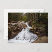 Carte Postale Mère Nature, New Hampshire (Devant / Derrière)