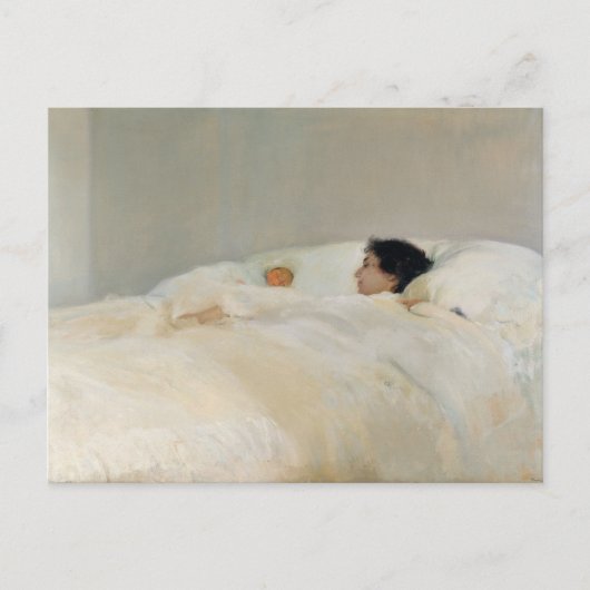 Carte Postale Mère peinture par Joaquin Sorolla (Devant)