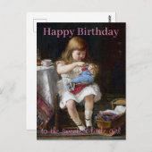 Carte Postale Mère peu anxieuse Joyeux anniversaire  (Devant / Derrière)