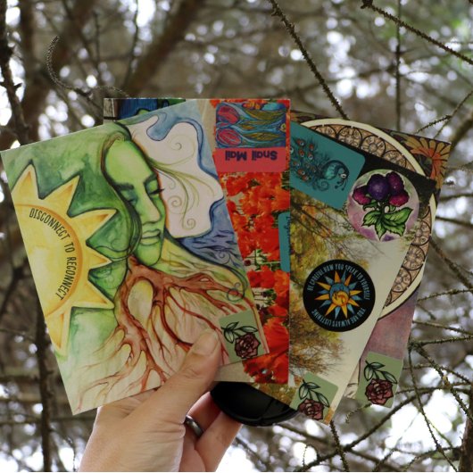 Carte Postale Mère Terre Gaïa Déesse