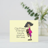 Carte Postale Mères des adolescents (Debout devant)