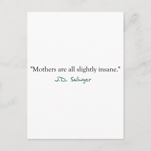 Carte Postale Mères fous (Devant)