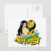 Carte Postale Merfamily® Basic (Devant / Derrière)