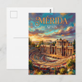 Carte Postale Mérida Espagne (Devant / Derrière)