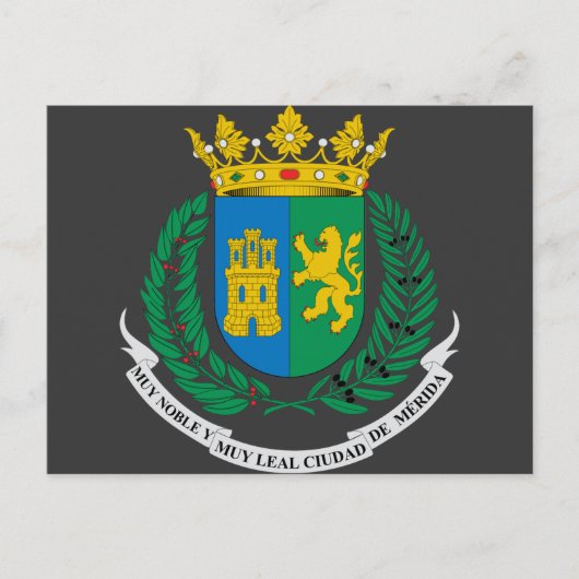 Carte Postale Merida Yucatan, Mexique (Devant)