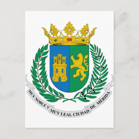 Carte Postale Merida Yucatan, Mexique (Devant)