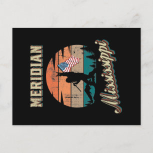 Carte Postale Meridian Mississippi