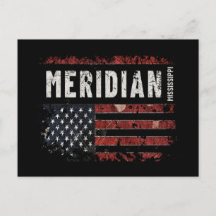 Carte Postale Meridian Mississippi