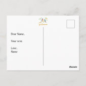 Carte Postale Merles bleus (Dos)