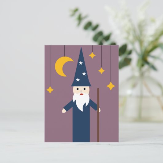 Carte Postale Merlin (Debout devant)