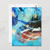 Carte postale Mermaid (Devant / Derrière)