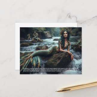 Carte Postale Mermaid