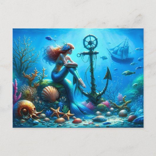 Carte postale Mermaid (Devant)