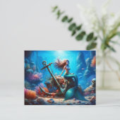 Carte postale Mermaid (Debout devant)